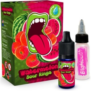 Watermelon Sour Rings - Dinnyés savanyú cukor - Big Mouth e-cigaretta aroma 10ml