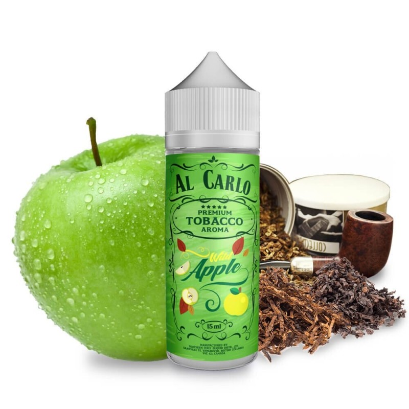 Wild Apple - Almás dohány - Al Carlo Shake and Vape e-cigaretta aroma 15ml