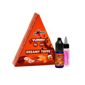 YUMMY Creamy Toffee - Karamellás Cukorka - Big Mouth e-cigaretta aroma 10ml