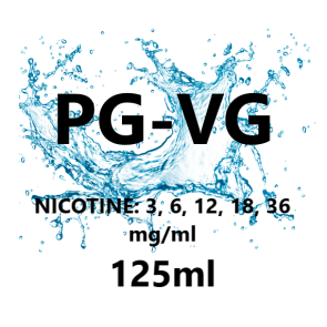 125ml 70PG-30VG-ízbajnok nicotin mentes e-cigaretta alapfolyadék