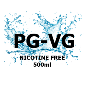 500ml 50PG-50VG nicotin mentes e-cigaretta alapfolyadék