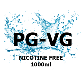 1000ml 50PG-50VG nicotin mentes e-cigaretta alapfolyadék