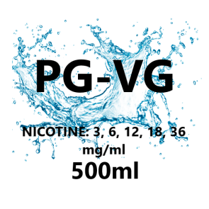 500ml 70PG-30VG-ízbajnok nicotinos e-cigaretta alapfolyadék