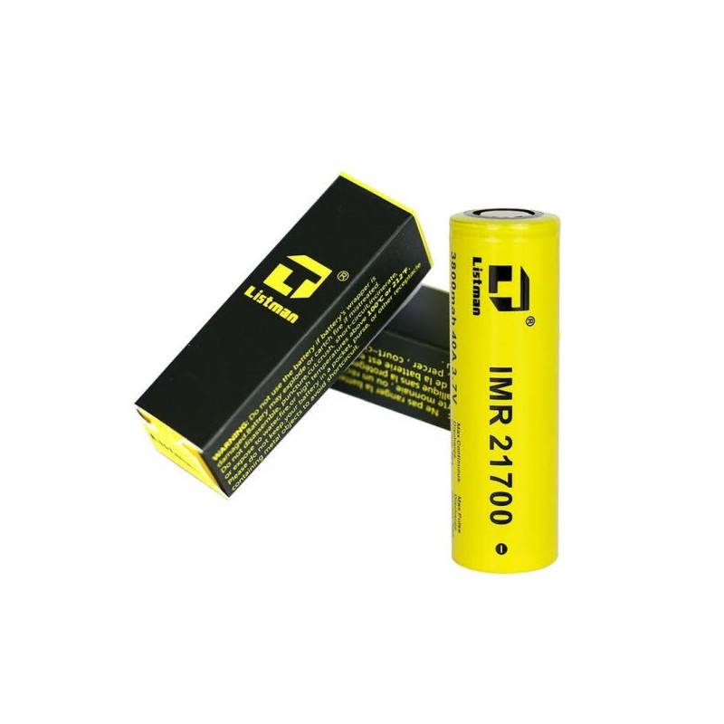 Listman 21700 3800mah 40A akkumulátor