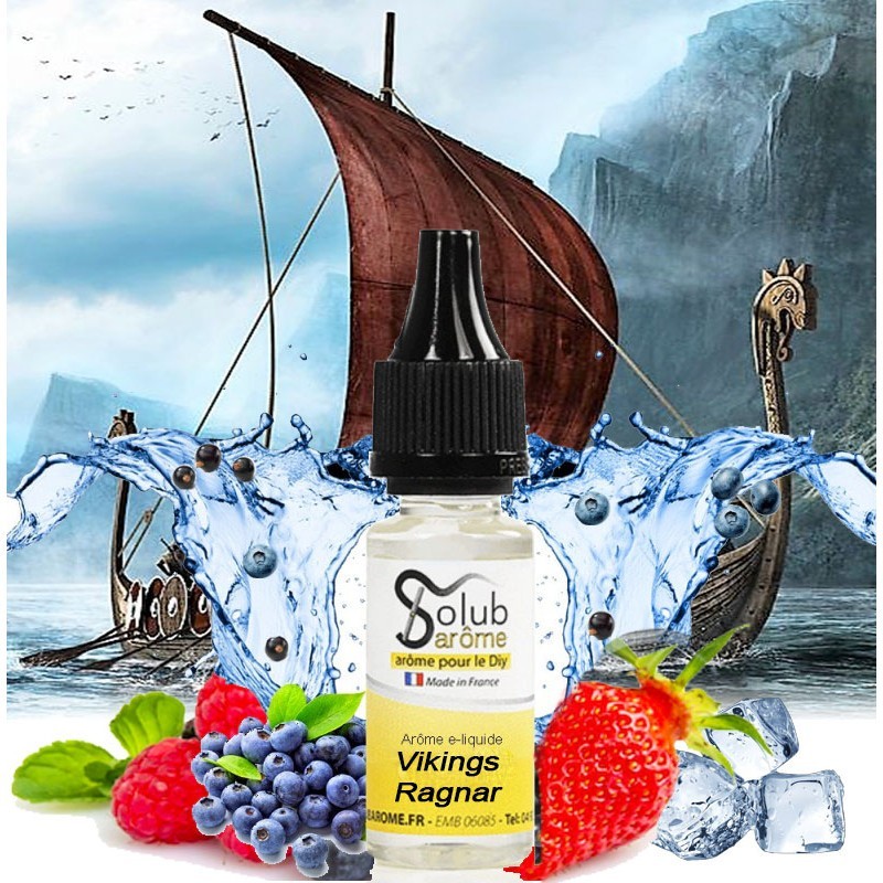 Vikings Ragnar - Gyümölcs-mentol-ánizs Solub e-cigaretta aroma