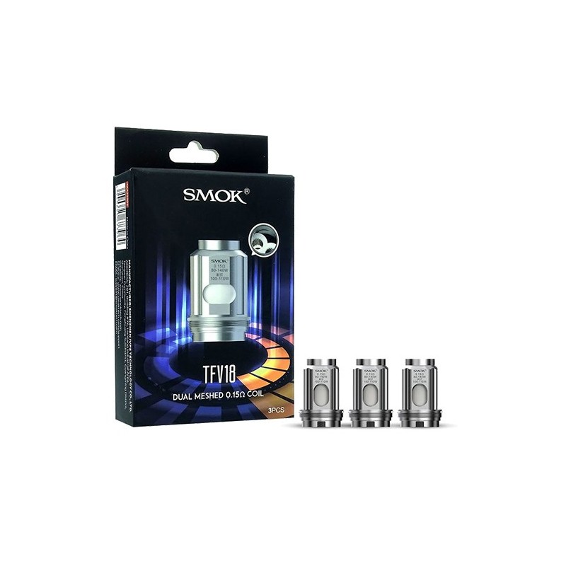 Smoktech TFV18 Dual Meshed coil 0,15ohm