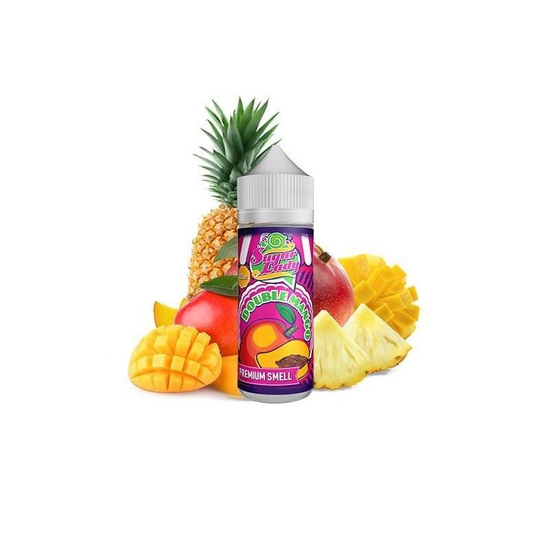 Double Mango - Trópusi gyümölcs és mango juice - Sugar Lady Shake and Vape e-cigaretta aroma