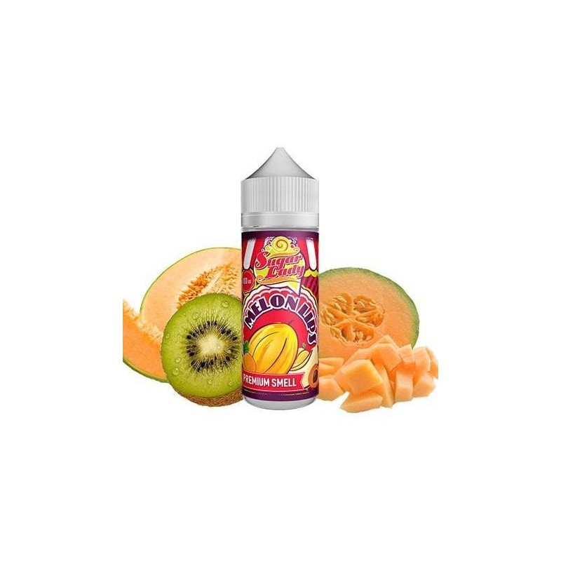 Melon Lips - Sárga dinnye és kiwi - Sugar Lady Shake and Vape e-cigaretta aroma