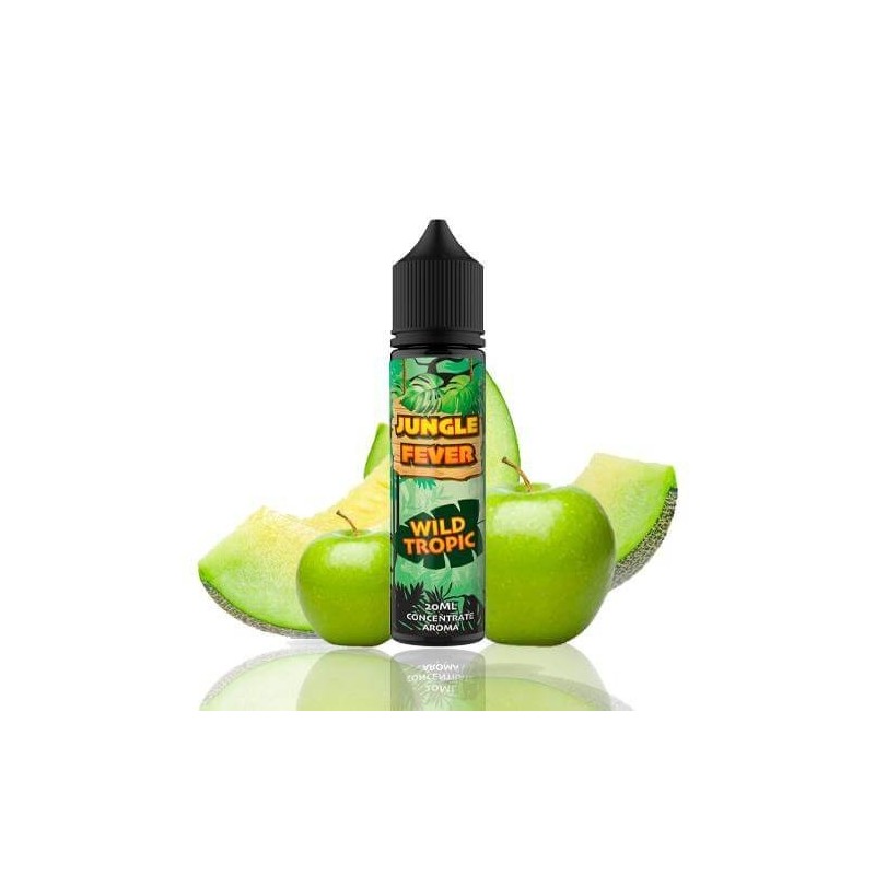 Wild Tropic-Alma és Sárga dinnye-Jungle Fever Shake and Vape e-cigaretta aroma