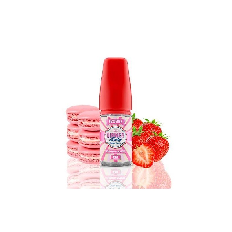 Strawberry Macaroon - Dinner Lady Aroma 30ml