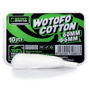 Cotton Xfiber 6mm for Profile (10db) - Wotofo