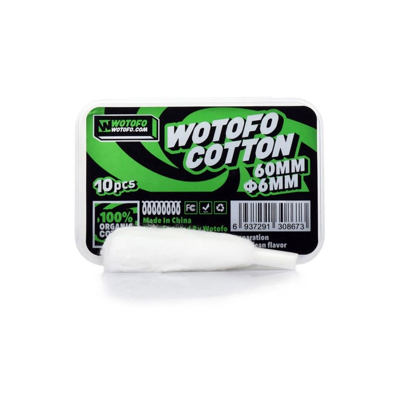 Cotton Xfiber 6mm for Profile (10db) - Wotofo