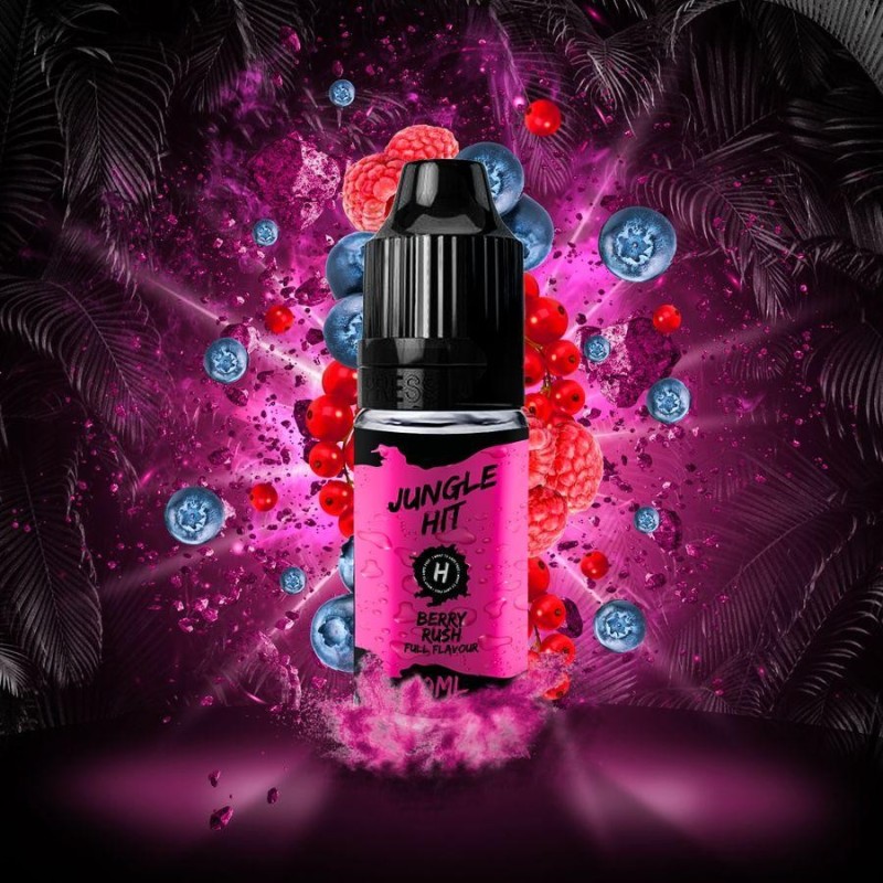 Berry Rush - Gyümölcs mix - Jungle Hit Shake and Vape e-cigaretta aroma