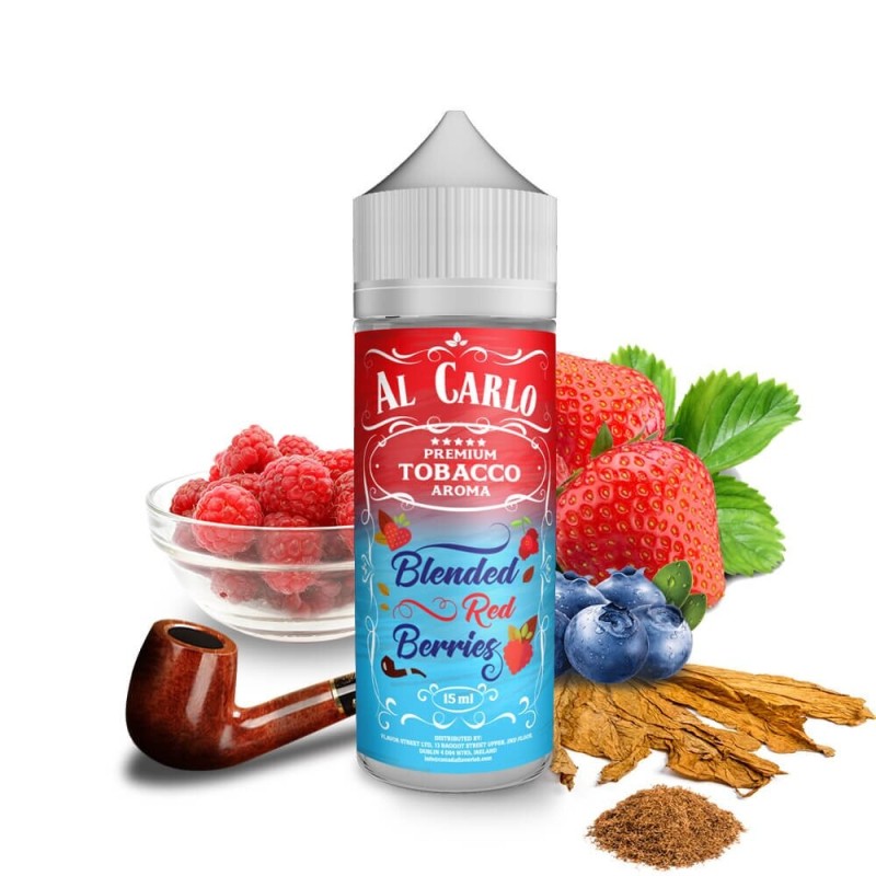 Blended Red Berries - Piros bogyós gyümölcs és dohány mix - Al Carlo Shake and Vape e-cigaretta aroma