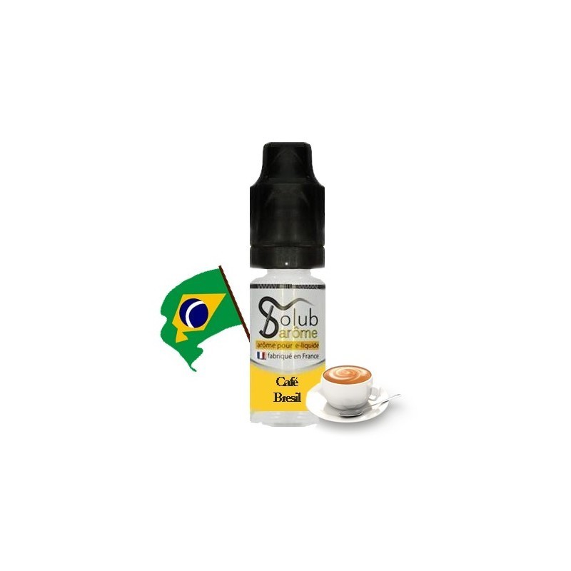 Café Brésil noir - Brazil kávé Solub e-cigaretta aroma