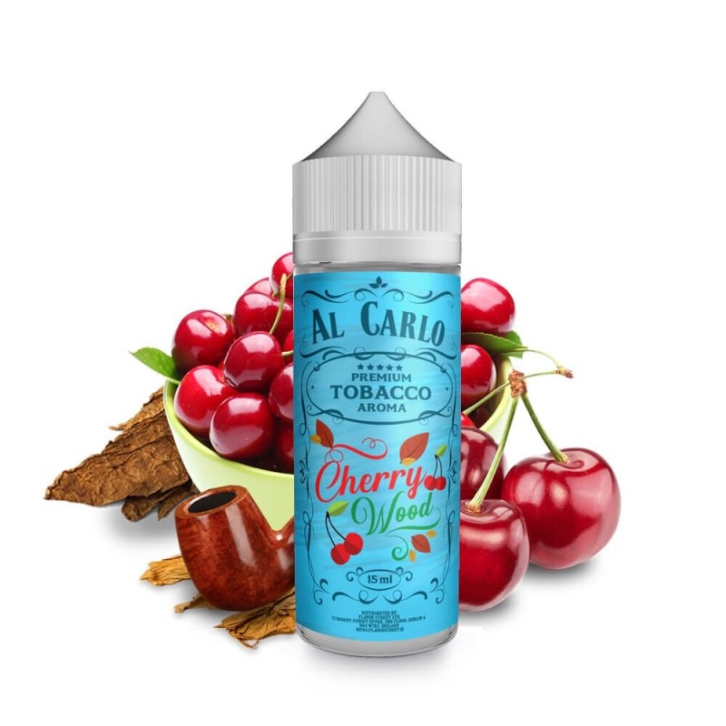 Cherry Wood - Cseresznyés dohány - Al Carlo Shake and Vape e-cigaretta aroma 15ml