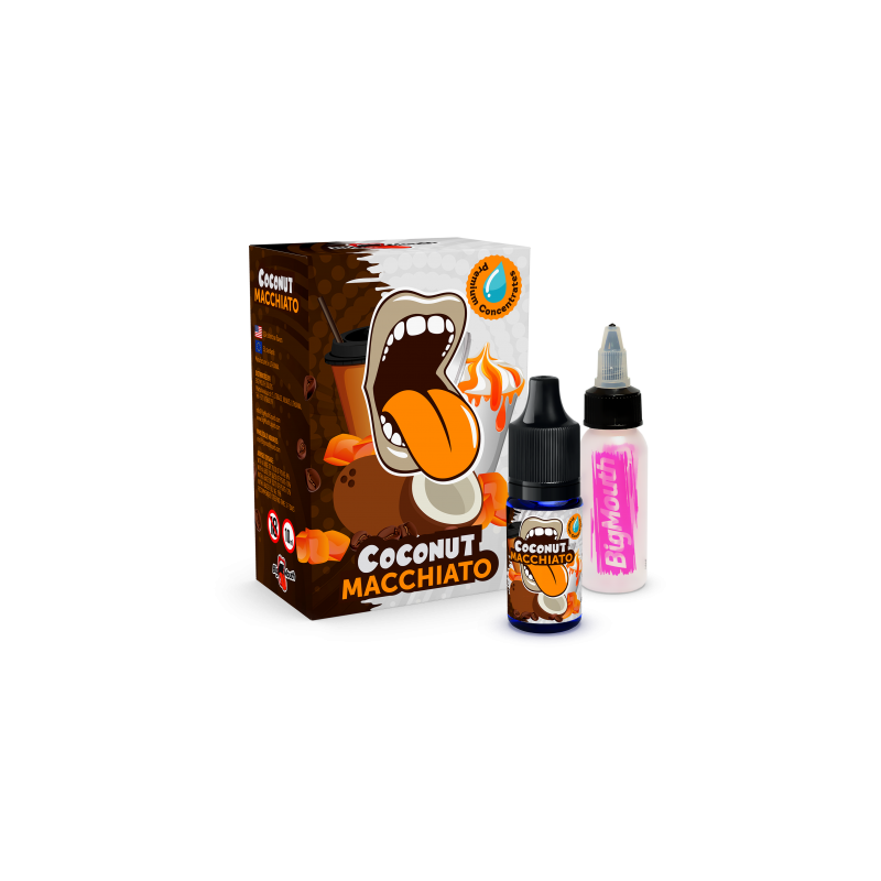 Coconut Macchiato - Kókuszos Macchiato - Big Mouth e-cigaretta aroma 10ml