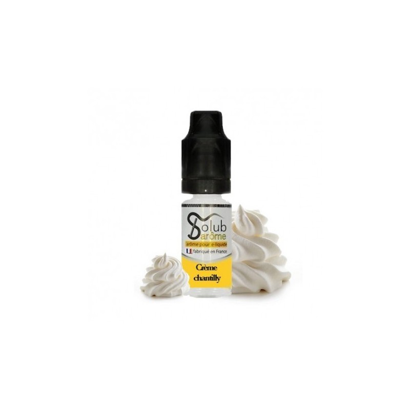 Crème Chantilly - Tejszínhab Solub e-cigaretta aroma 10ml