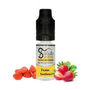 Fraise bonbon - Epres cukorka Solub e-cigaretta aroma 10ml