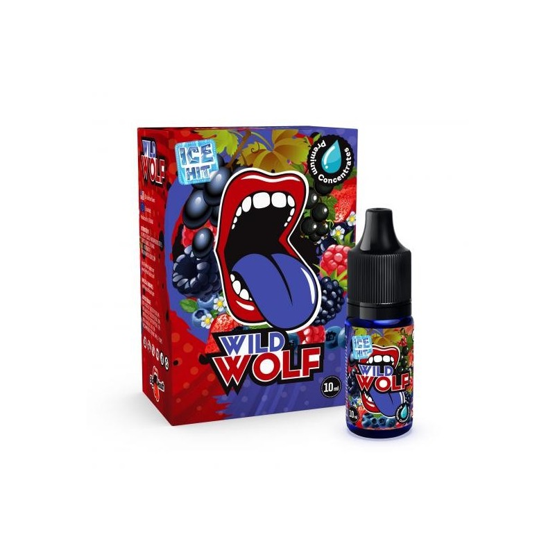 ICE HIT Wild Wolf - Erdei gyümölcs, menta mix - Big Mouth e-cigaretta aroma 10ml