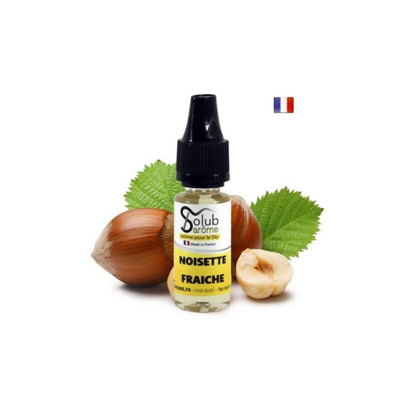 Noisette fraiche - Mogyorókrém Solub e-cigaretta aroma 10ml