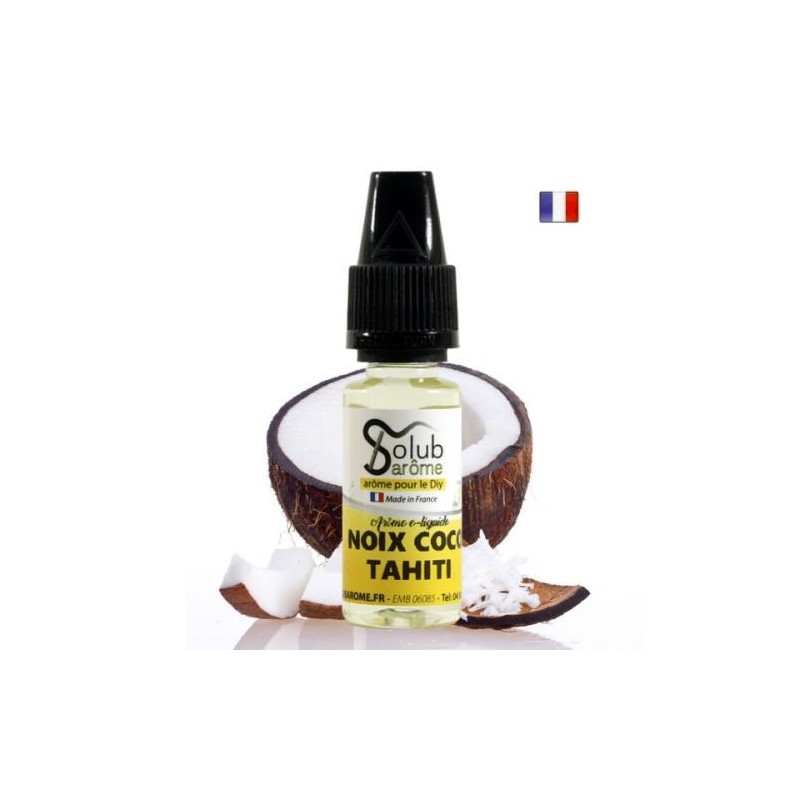 Noix de coco Tahiti - Kókusz Solub e-cigaretta aroma 10ml