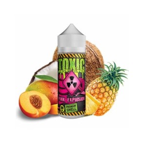 Pink Explosion - Egzotikus gyümölcs mix - Toxic Shake and Vape e-cigaretta aroma 15ml