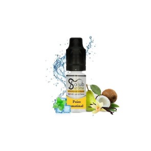 Poire Matinale - Körte, vanília, kókusz Solub e-cigaretta aroma 10ml