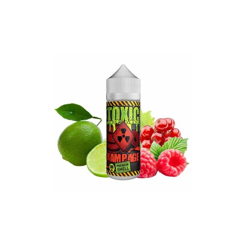 Rampage - Áfonya, málna és lime mix - Toxic Shake and Vape e-cigaretta aroma 15ml