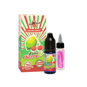 RETRO JUICE LIME & CHERRY - Citrom, Meggy mix - Big Mouth aroma 10ml