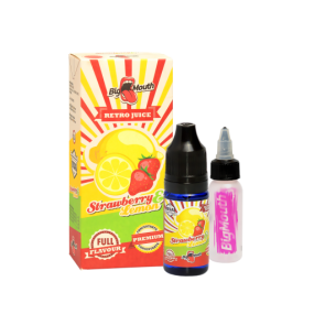 RETRO JUICE STRAWBERRY &LEMON - Eper, Citrom mix-Big Mouth aroma 10ml