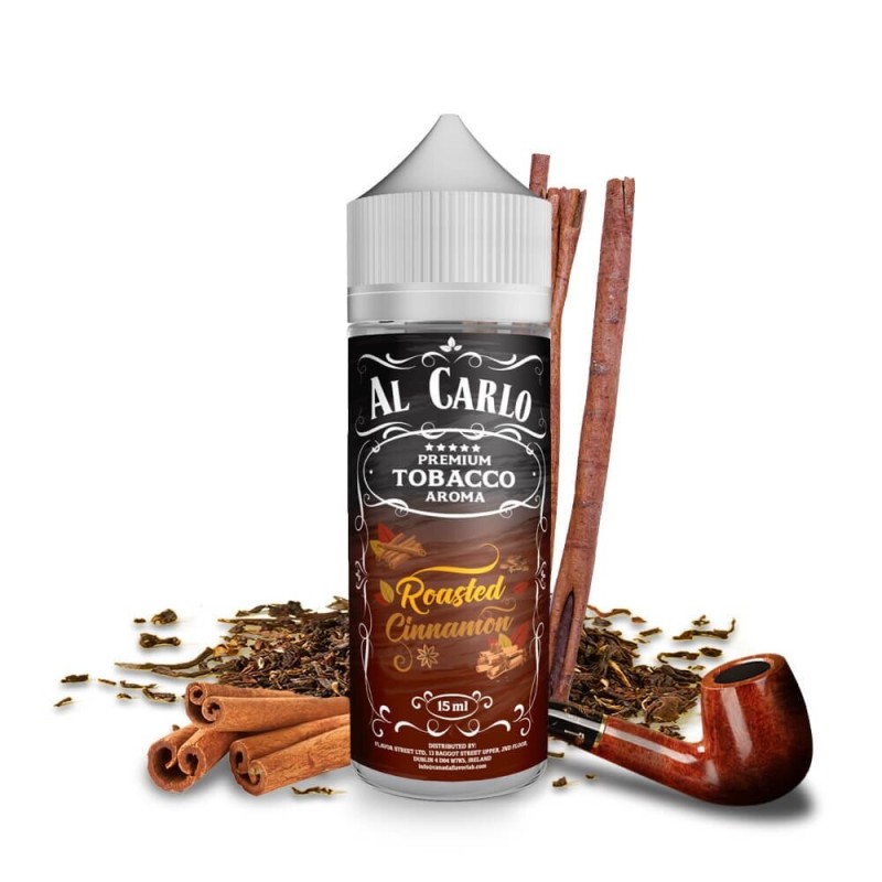 Roasted Cinnamon - Fahéj és dohány mix - Al Carlo Shake and Vape e-cigaretta aroma 15ml