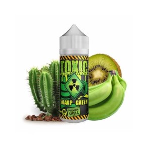 Sharp Green - Kaktusz, kiwi és banán mix - Toxic Shake and Vape e-cigaretta aroma 15ml