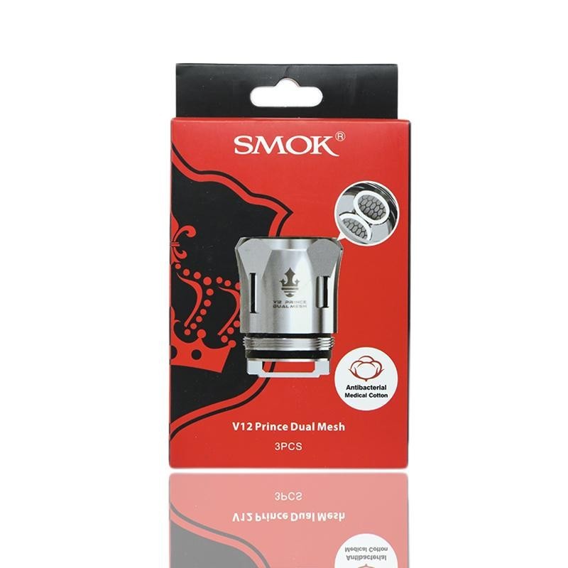 Felújító szett, porlasztó betét kazán Smoktech V12 Prince - Dual Mesh 0,2 ohm coil