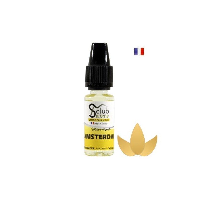 Tabac Amsterdam - Amsterdam dohány Solub e-cigaretta aroma 10ml