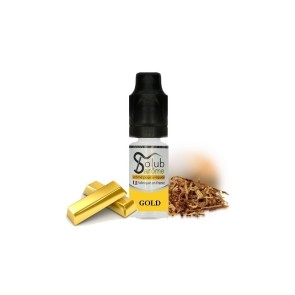 Tabac Gold - Dohány Solub e-cigaretta aroma 10ml