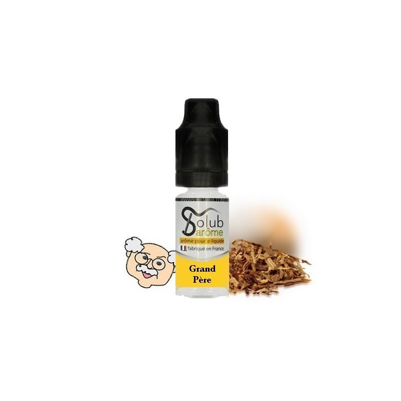 Tabac Grand Pére - Dohány Solub e-cigaretta aroma 10ml