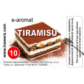 Tiramisu - Tiramisu Inawera e-cigaretta aroma 10ml